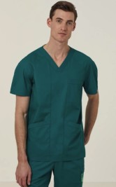NNT Unisex Next-Gen Antibacterial Active Florence Scrub Top  | CATRFV 